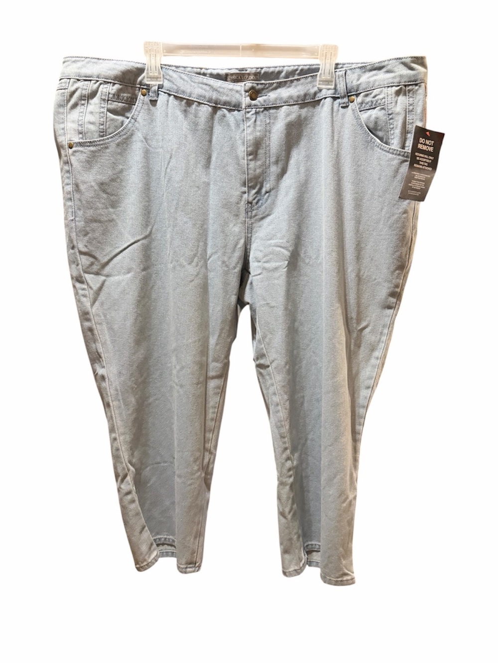 Jessica London Light Blue Relaxed Fit Men’s Jeans